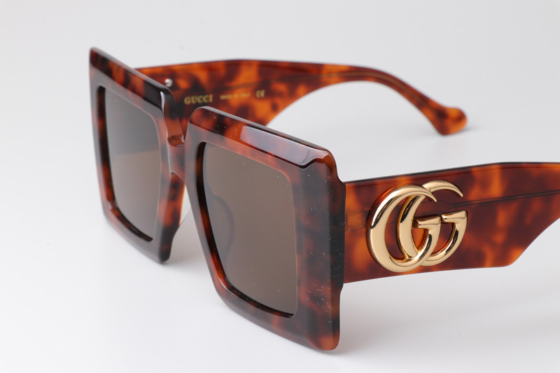 GG0997S Sunglasses Tortoise Brown