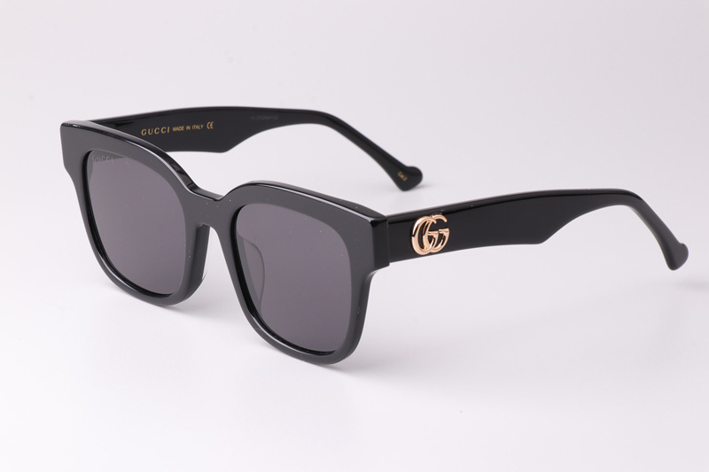 GG0998S Sunglasses Black Gray