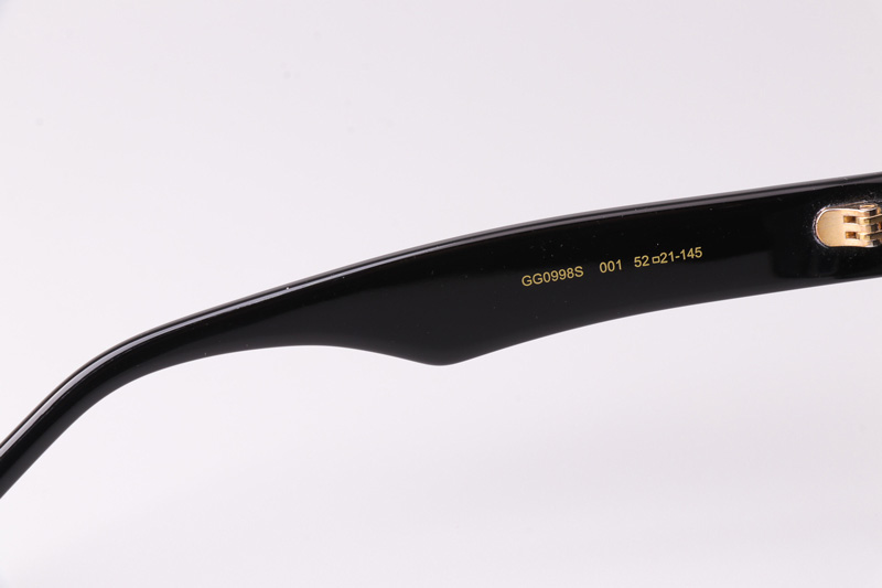 GG0998S Sunglasses Black Gray