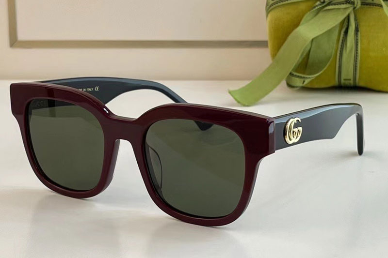 GG0998S Sunglasses In Red Black