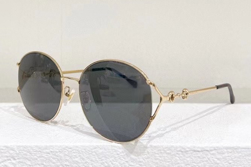 GG1017SK Sunglasses In Gold Grey