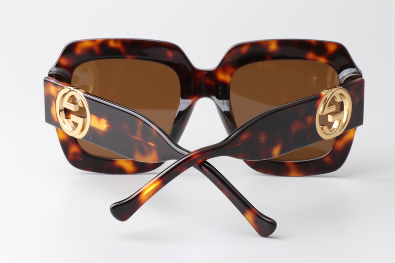 GG1022S Sunglasses Tortoise Brown