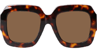 GG1022S Sunglasses Tortoise Brown