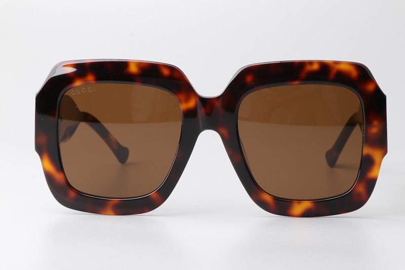 GG1022S Sunglasses Tortoise Brown