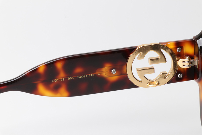 GG1022S Sunglasses Tortoise Brown