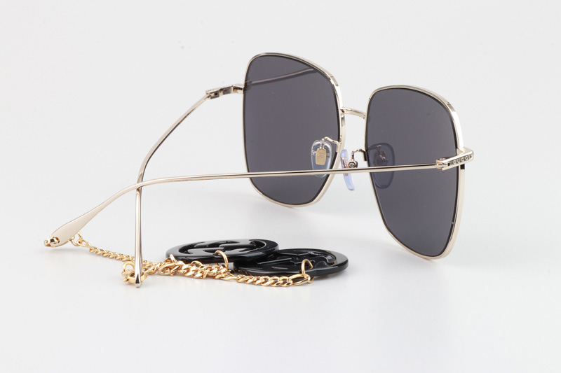 GG1031S Sunglasses Gold Gray