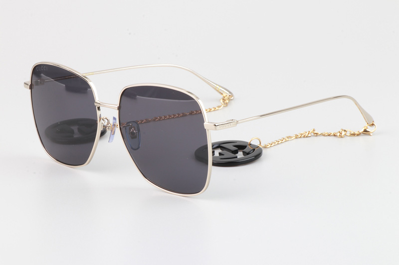 GG1031S Sunglasses Gold Gray