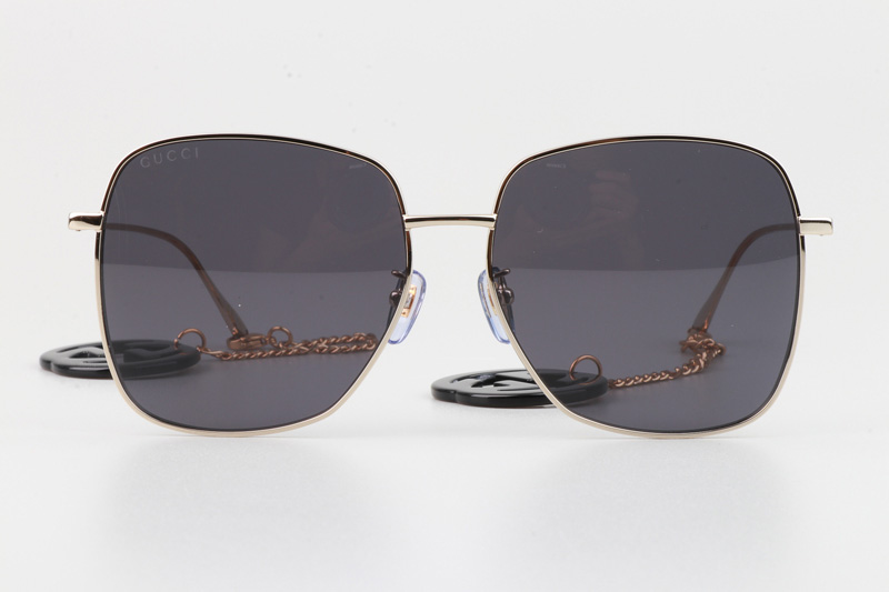 GG1031S Sunglasses Gold Gray