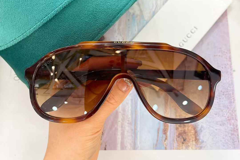 GG1038S Sunglasses Tortoise Gradient Brown