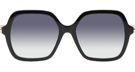 GG1072S Sunglasses Black Gradient Gray