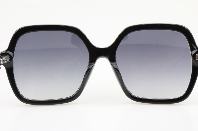 GG1072S Sunglasses Black Gradient Gray