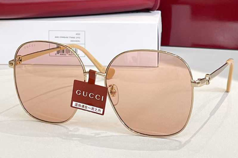 GG1089SA Sunglasses Gold Brown