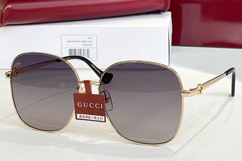 GG1089SA Sunglasses Gold Gray