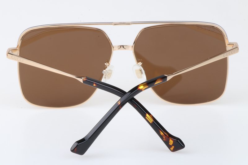 GG1099SA Sunglasses In Gold Brown