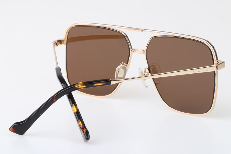 GG1099SA Sunglasses In Gold Brown