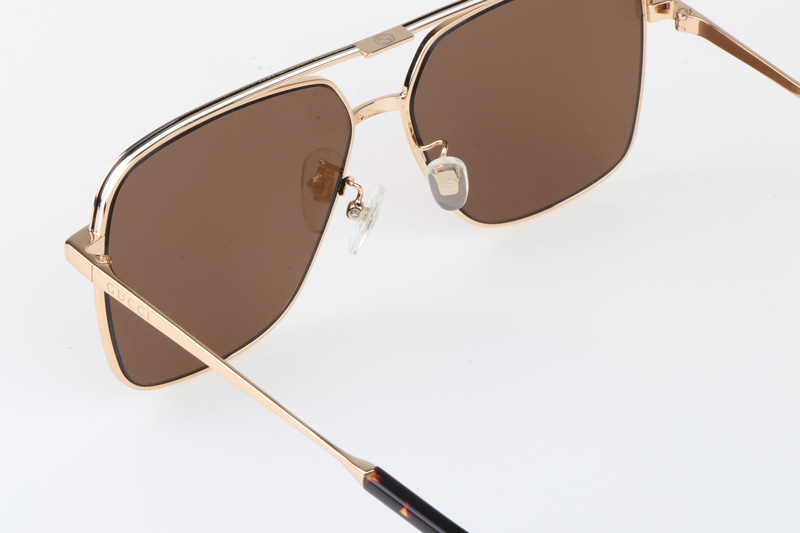 GG1099SA Sunglasses In Gold Brown