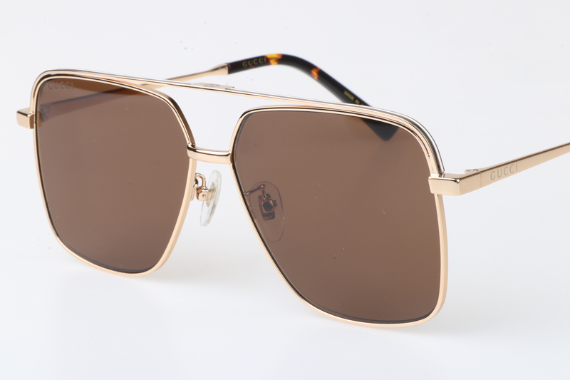 GG1099SA Sunglasses In Gold Brown