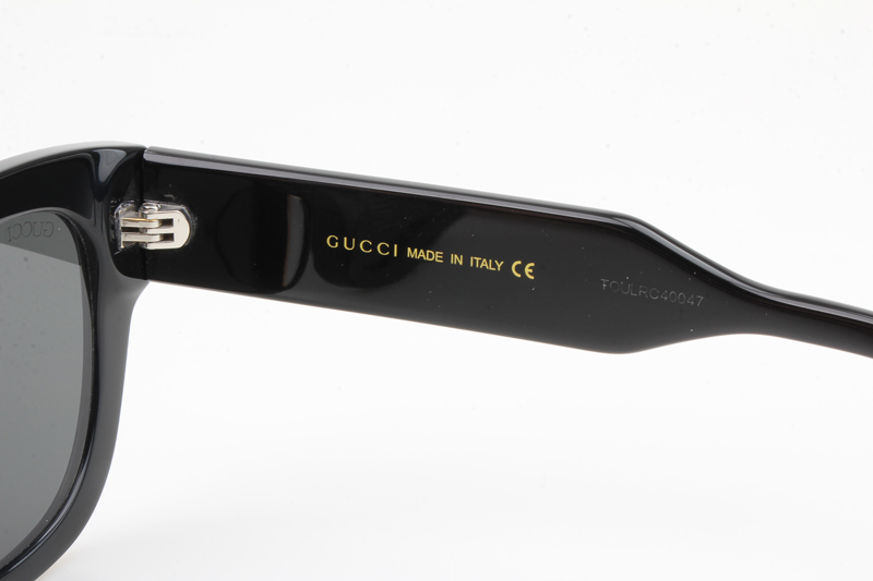 GG1110S Sunglasses Black Gray