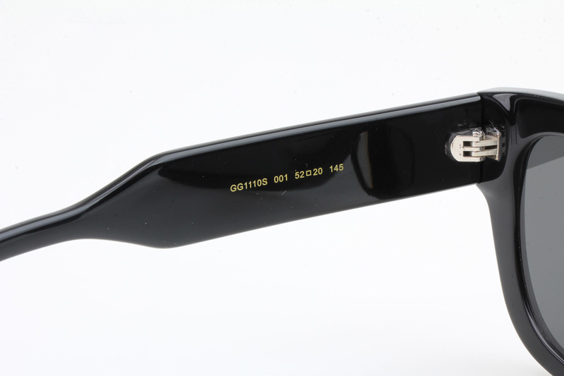 GG1110S Sunglasses Black Gray