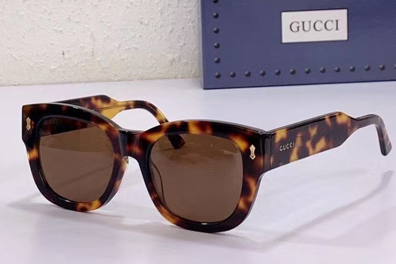 GG1110S Sunglasses In Tortoise Brown
