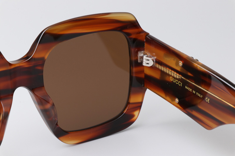 GG1127S Sunglasses Tortoise Brown