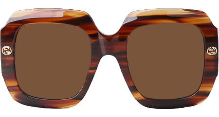 GG1127S Sunglasses Tortoise Brown