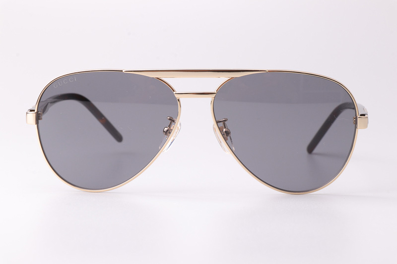 GG1163S Sunglasses Gold Tortoise Gray