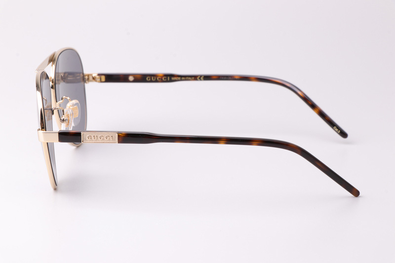 GG1163S Sunglasses Gold Tortoise Gray