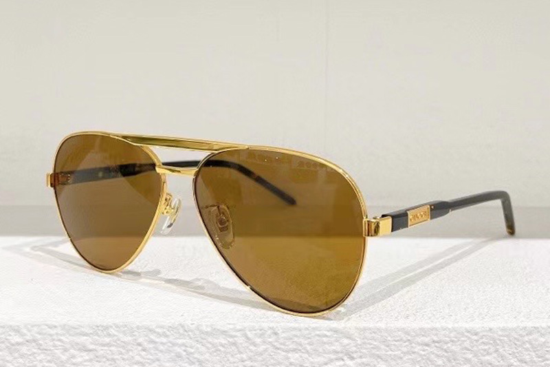 GG1163S Sunglasses In Gold Brown