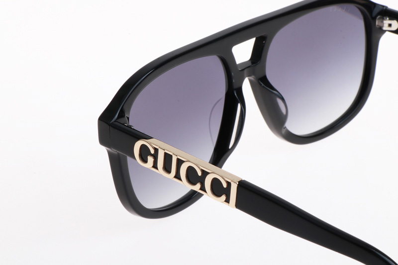 GG1188S Sunglasses Black Gradient Gray