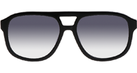 GG1188S Sunglasses Black Gradient Gray