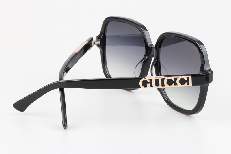 GG1189S Sunglasses Black Gradient Gray