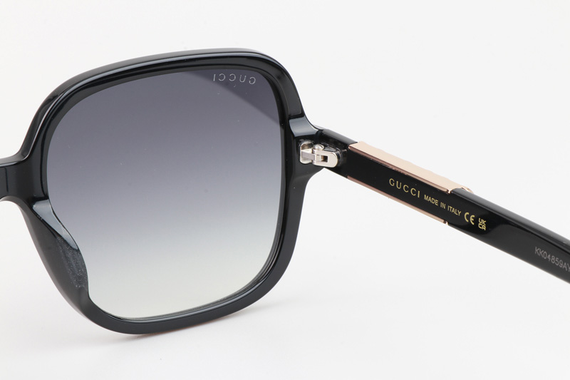 GG1189S Sunglasses Black Gradient Gray