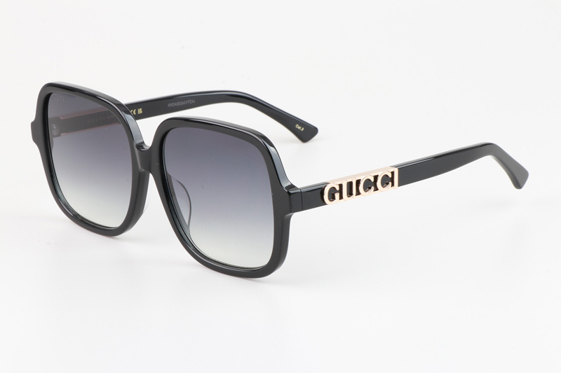 GG1189S Sunglasses Black Gradient Gray