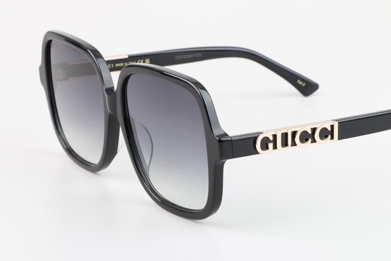 GG1189S Sunglasses Black Gradient Gray