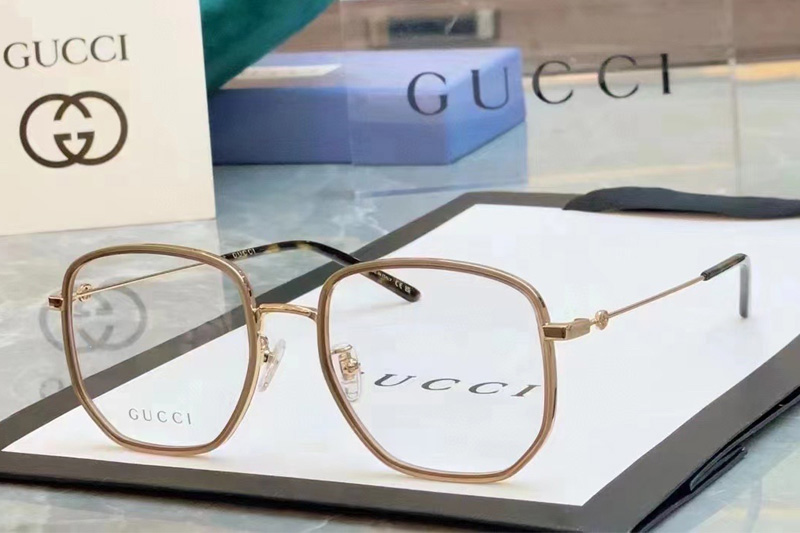 GG1197OA Eyeglasses In Brown Tortoise