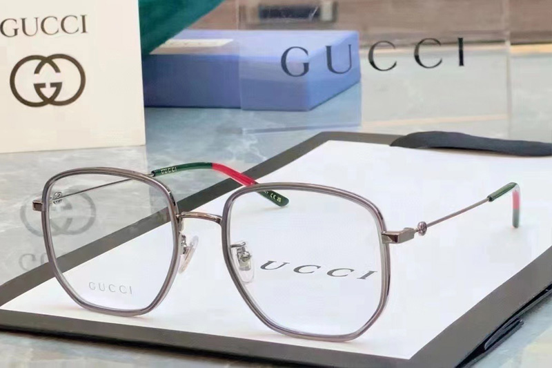 GG1197OA Eyeglasses In Grey Green Red