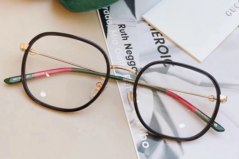 GG1198OA Eyeglasses In Black Green Red