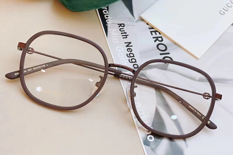GG1198OA Eyeglasses In Coffee Grey