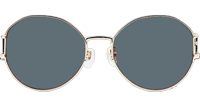 GG1206SK Sunglasses Gold Gray