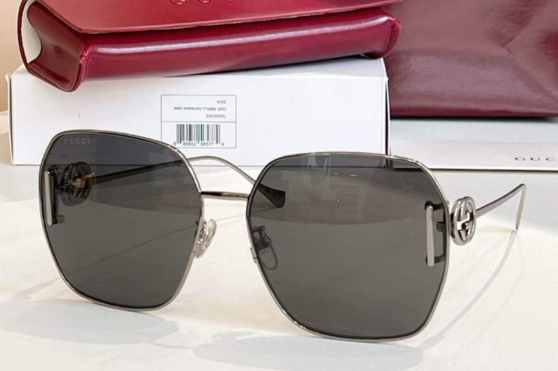GG1207SA Sunglasses Gunmetal Gray