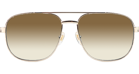 GG1223S Sunglasses Gold Gradient Brown