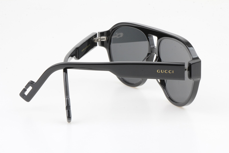 GG1239S Sunglasses Black Gray