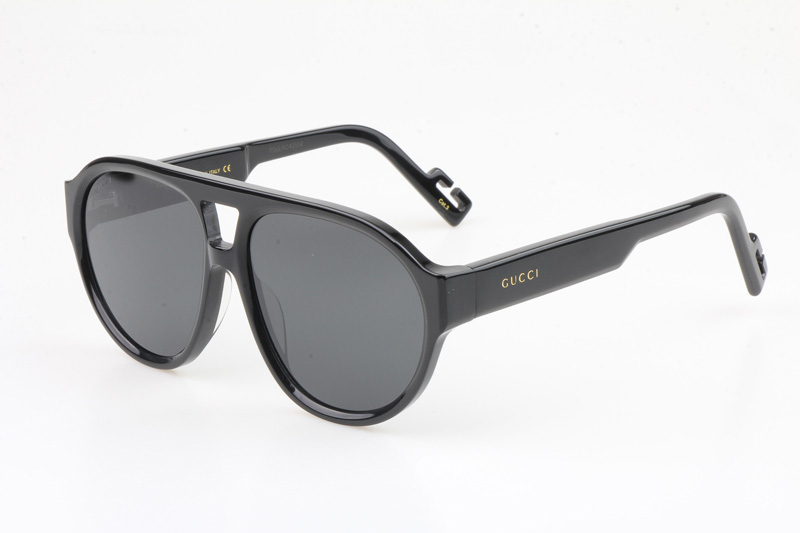 GG1239S Sunglasses Black Gray