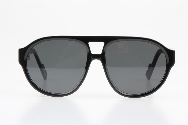 GG1239S Sunglasses Black Gray