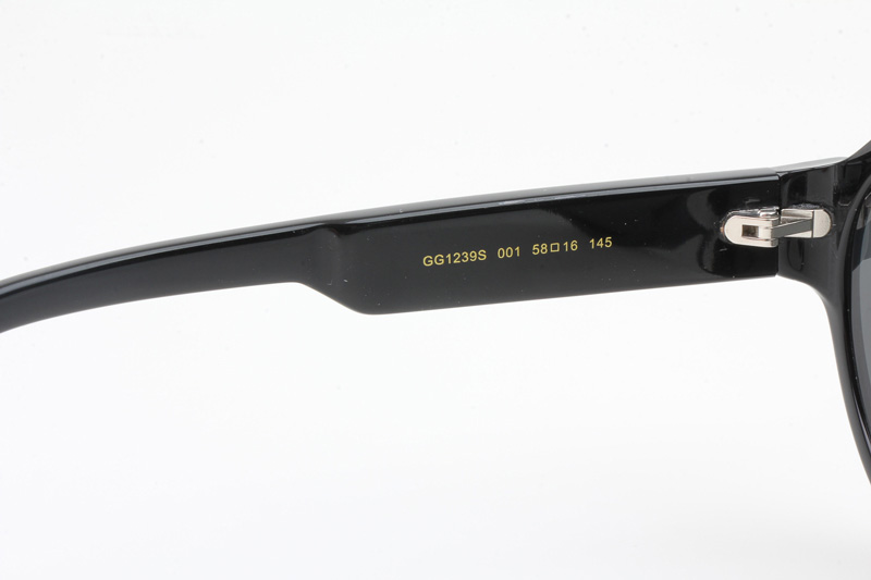 GG1239S Sunglasses Black Gray