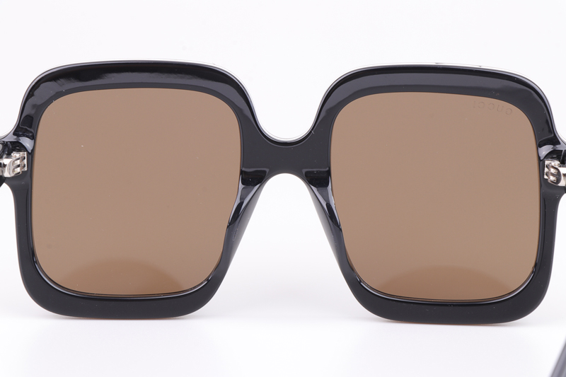 GG1241S Sunglasses Black Brown