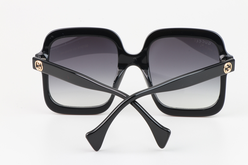GG1241S Sunglasses Black Gradient Gray
