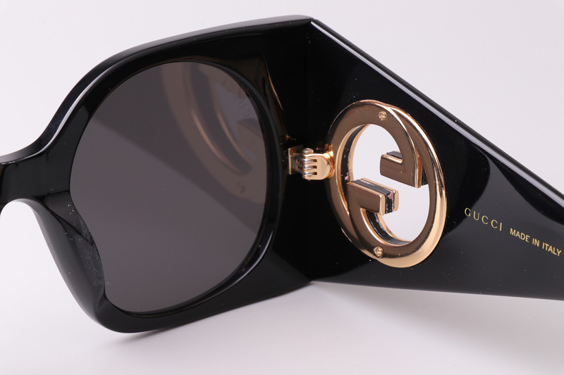 GG1254S Sunglasses Black Gray