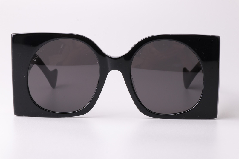 GG1254S Sunglasses Black Gray